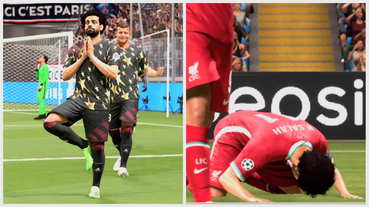 FIFA 21 : Mo Salah goals and celebration | 4K UHD Available |