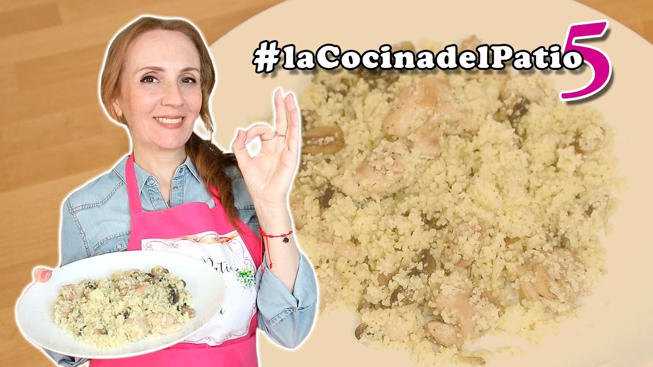 CUSCÚS CON POLLO : RÁPIDO Y FÁCIL