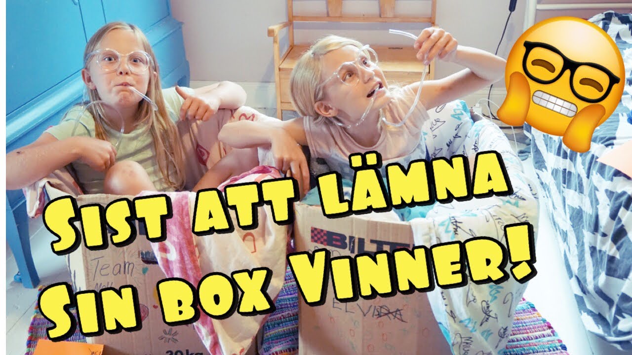 Sist att lämna sin box VINNER!!!