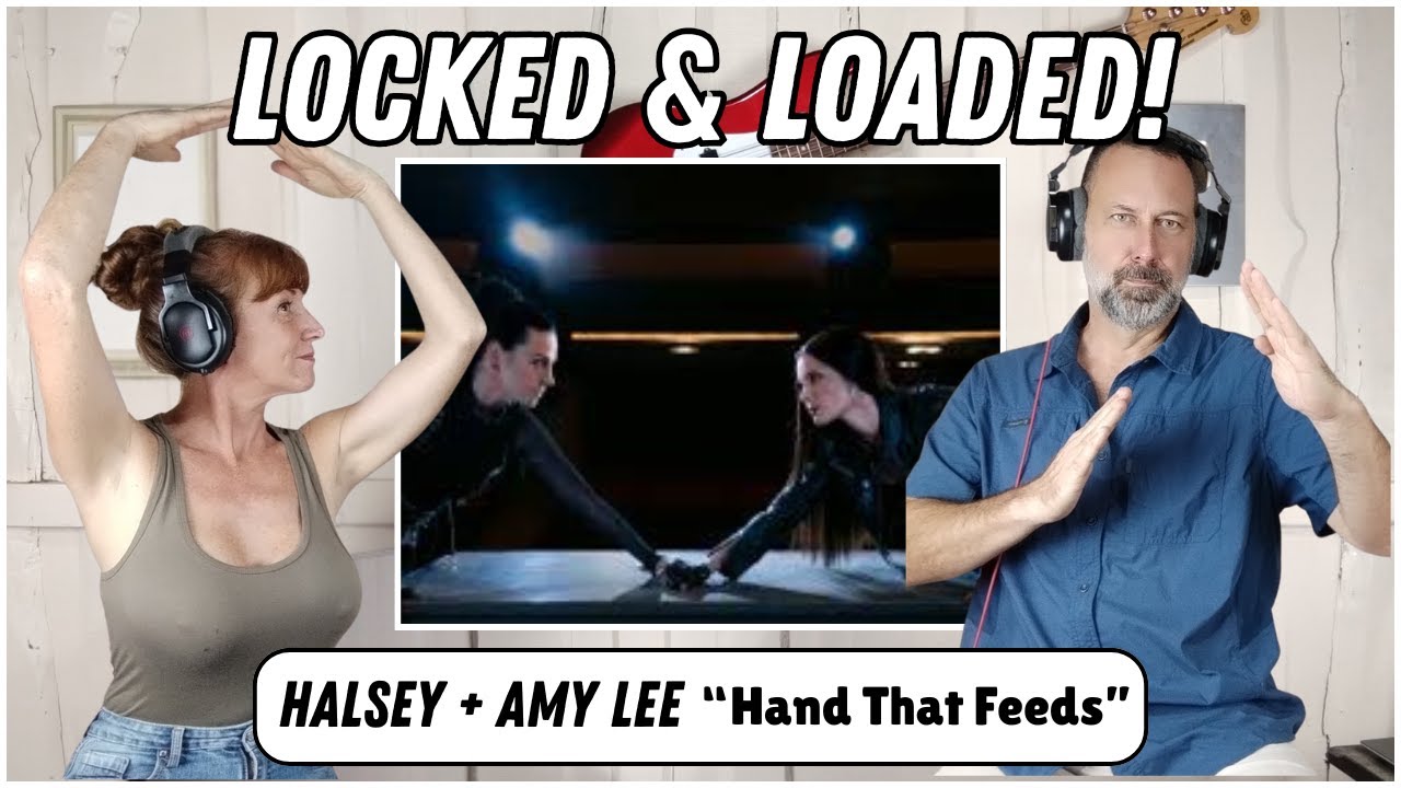 IT'S A BLOODBATH! Mike & Ginger React to HAND THAT FEEDS by HALSEY & AMY LEE