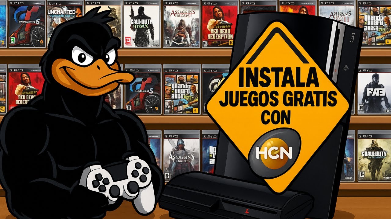 ✅ Como usar la TIENDA de juegos en ps3 HEN 4.92 / Duck Store