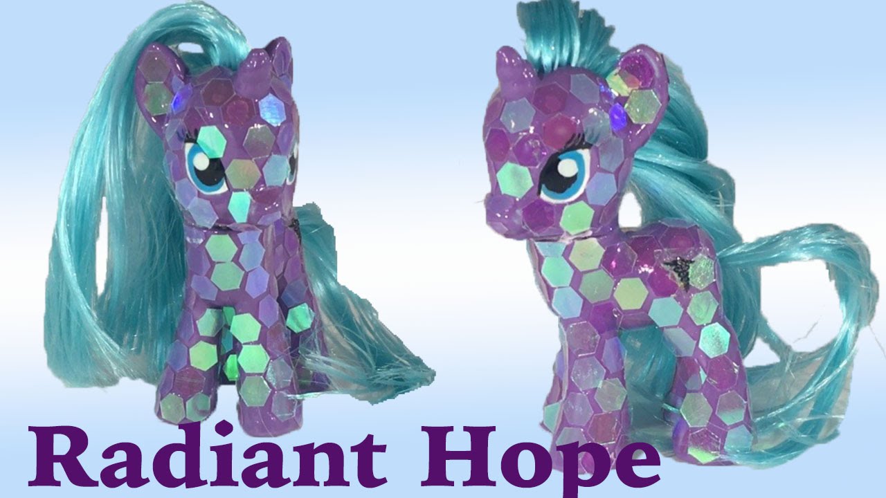Пользовательский урок по созданию пони Radiant Hope Crystal Pony из MLP My Little Pony своими руками