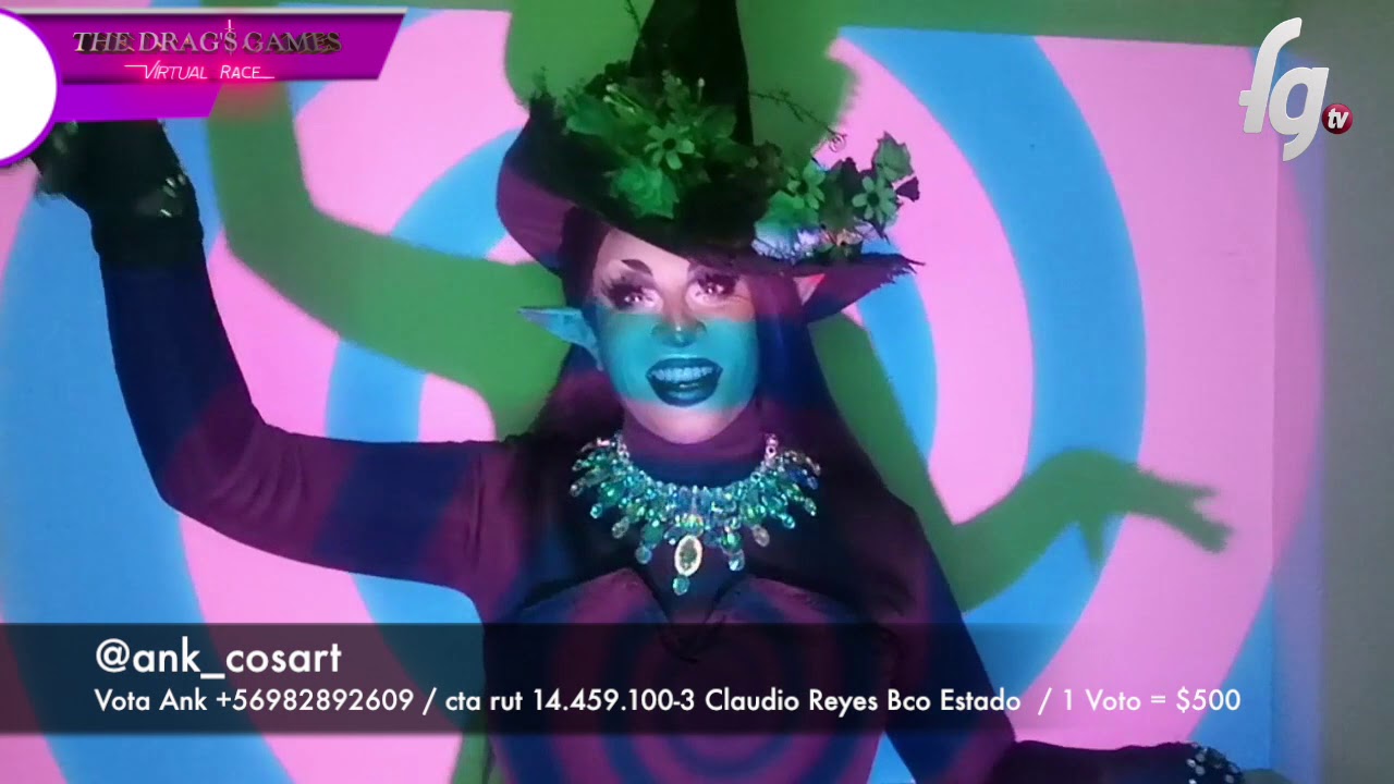 ANK COSART TEMATICA HALLOWEN - THE DRAG