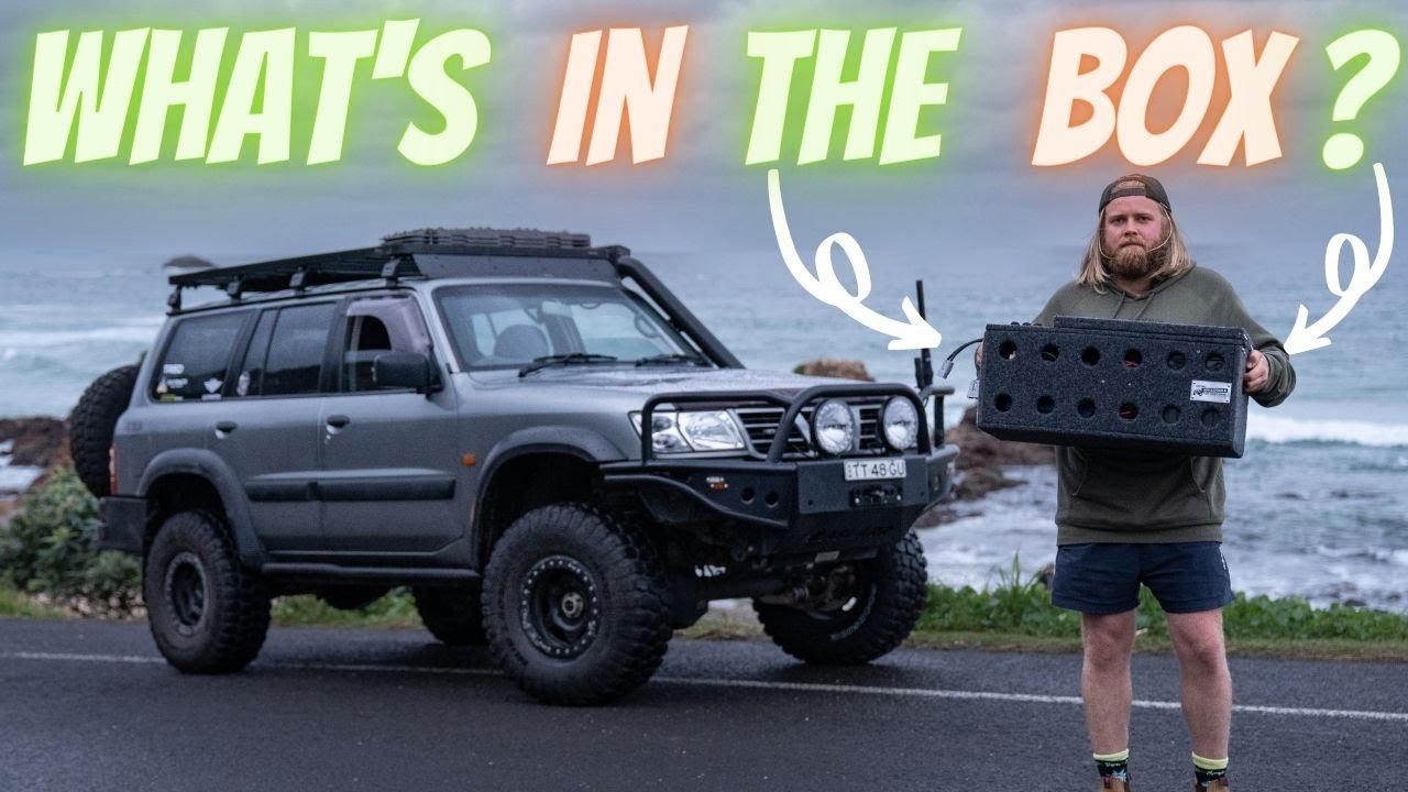 BUILDING a CUSTOM, one of a kind DUAL BATTERY set up! TB48 Nissan Patrol GU build