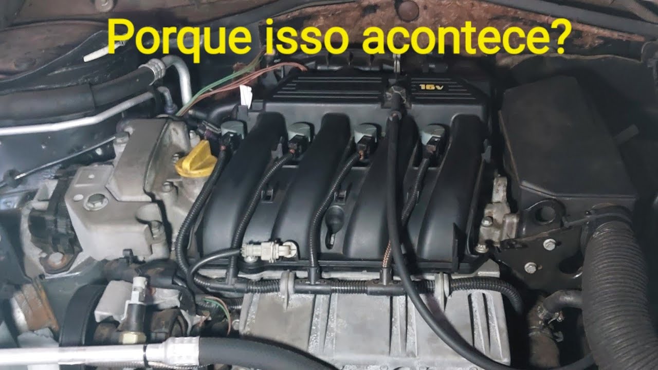 Queima prematura de bobina linha Renault Duster Sandero Clio Logan Scenic Nissan livina Motor K4M