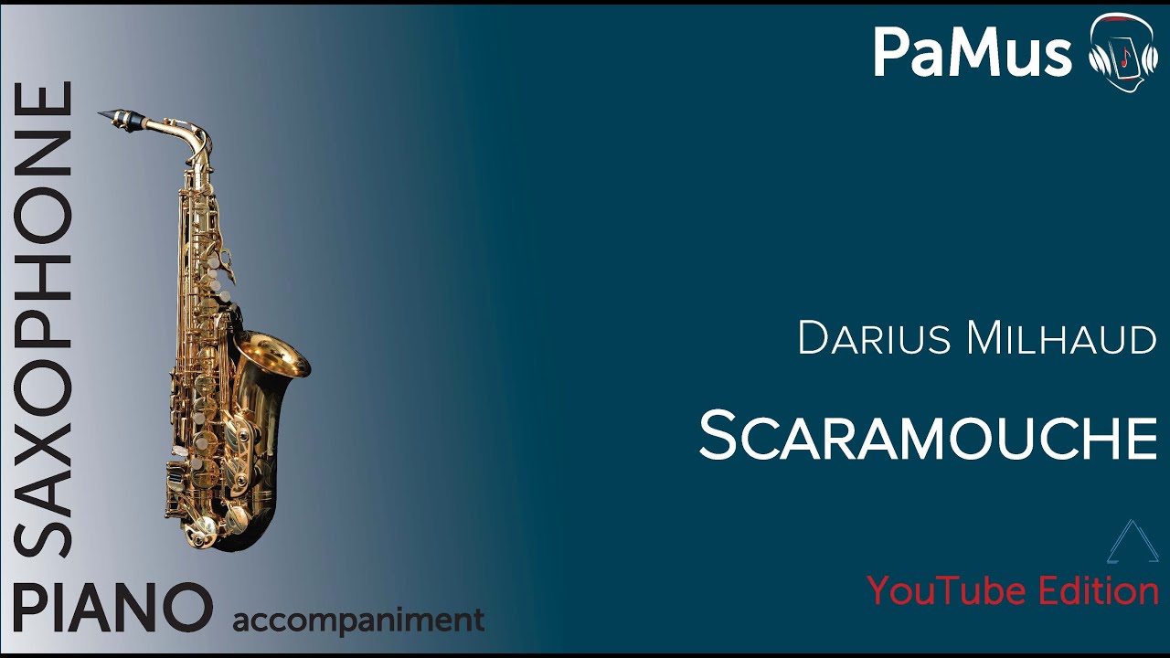 Darius Milhaud: Scaramouche for saxophone and piano
