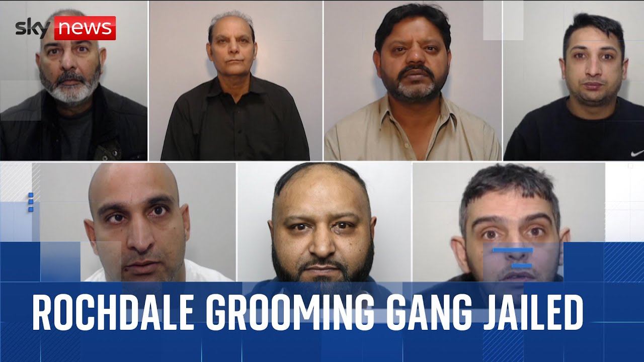 Rochdale grooming gang that used teenagers as 'sex slaves' jailed