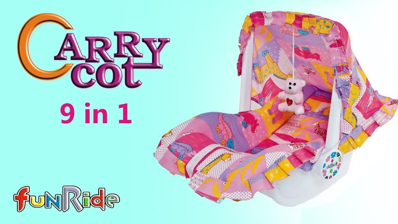 funRide 9 in 1 Carry Cot