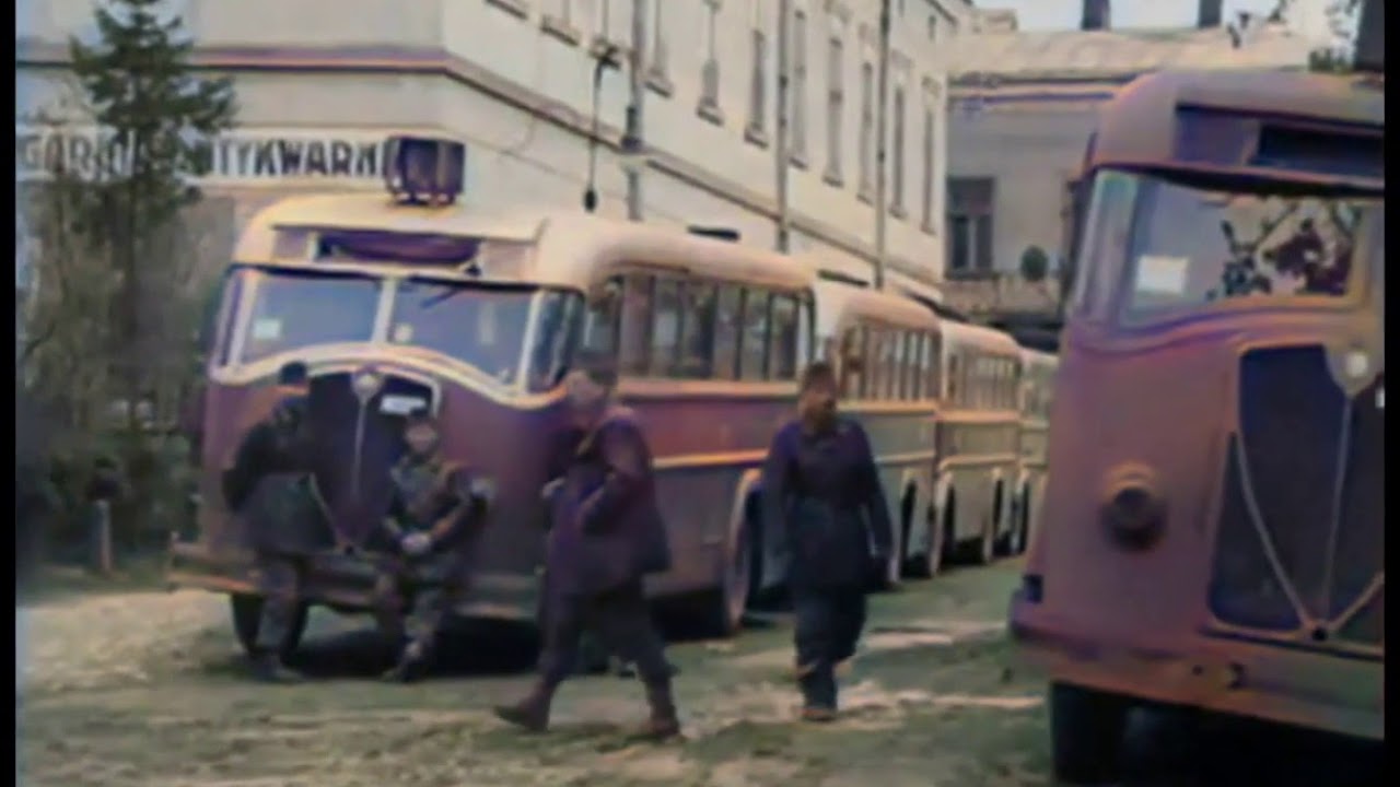[60fps, colorized, dust removed] Стрий, червень 1944 р. NEW!