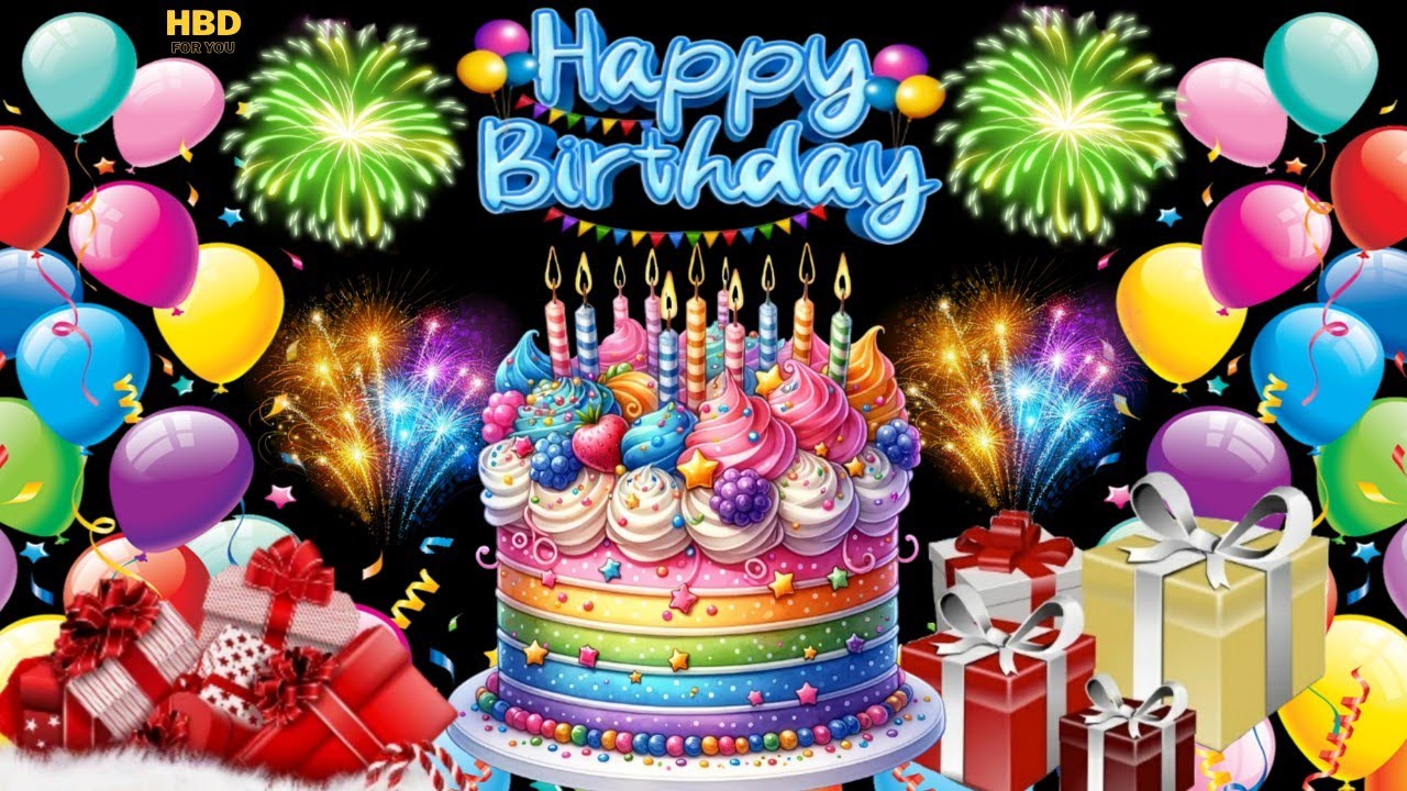 Happy Birthday To You - Happy Birthday - Happy Birthday - Happy Birthday To You...!