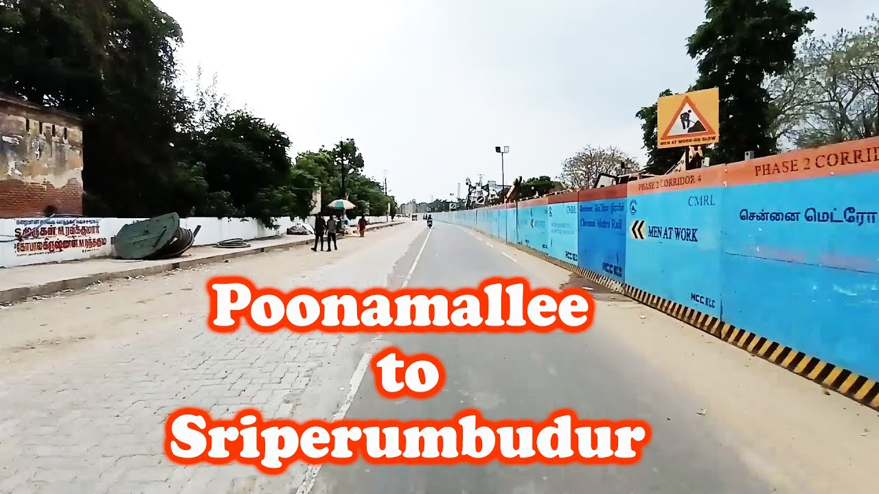 Poonamallee to Sriperumbudur | பூந்தமல்லி To ஸ்ரீபெரும்புதூர் | Chennai | Road Navigator Tamil