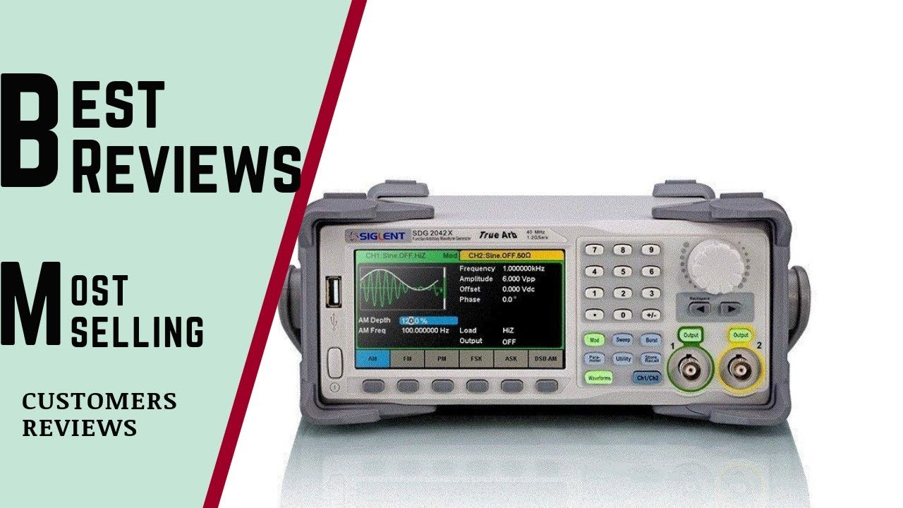 New Siglent Technologies SDG2042X Arbitrary Waveform Function Reviews