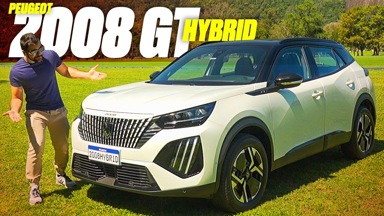 Novo Peugeot 2008 GT Hybrid - FICOU MAIS ECONÔMICO? FUNCIONA MESMO? E O PREÇO? SAIBA TUDO AQUI!