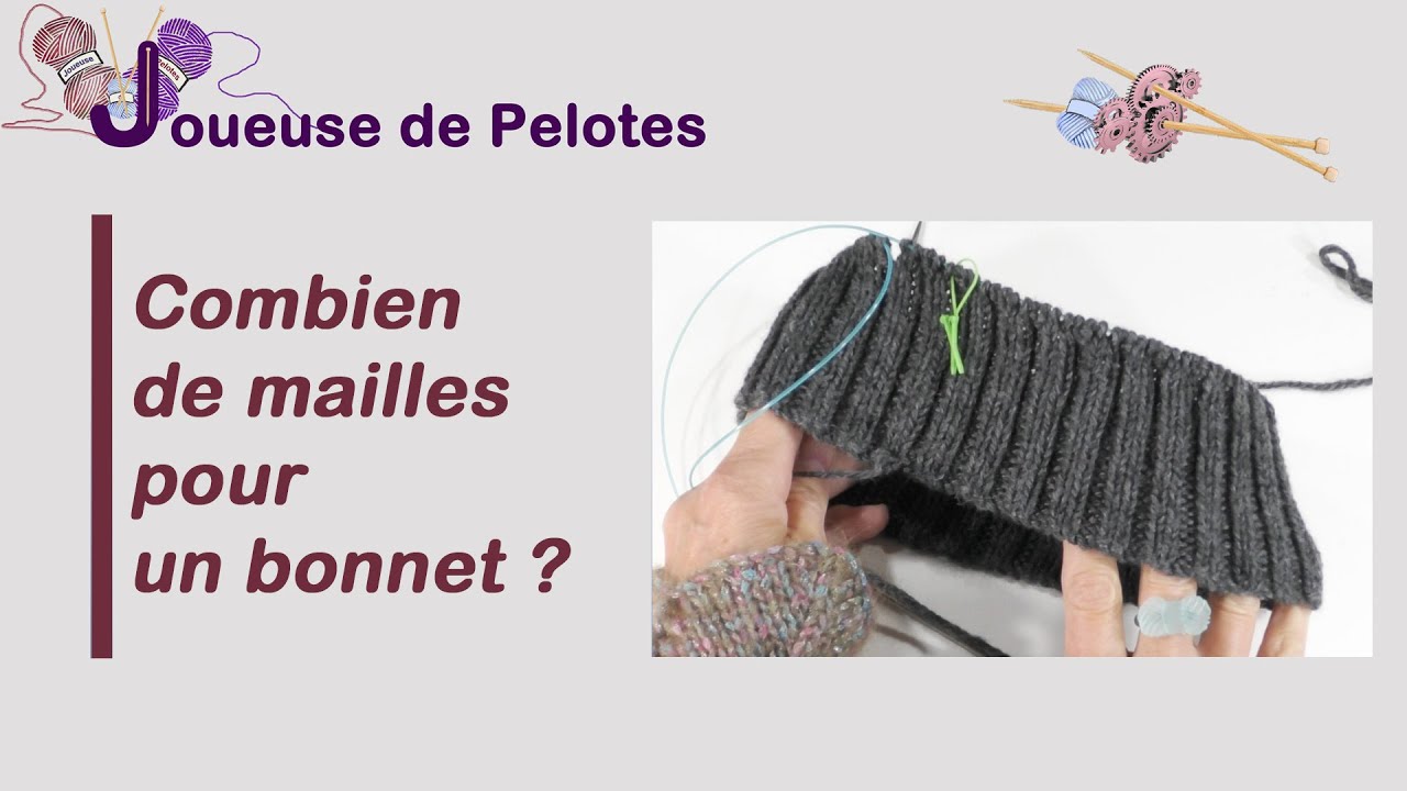 Combien de mailles pour un bonnet