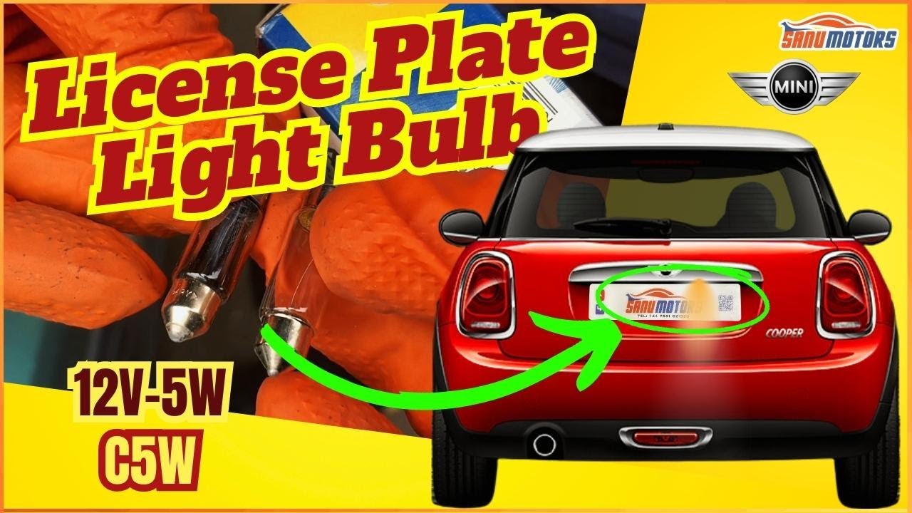 Как легко заменить подсветку номерного знака Mini Cooper | Полное руководство 💯💥👍 #minicooper