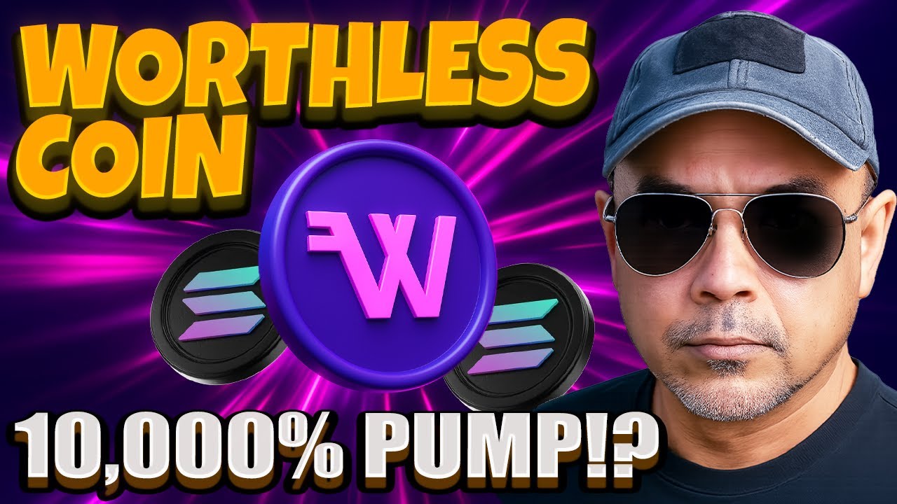 Worthless Coin Is the Hottest New Crypto Project on Solana Right Now.