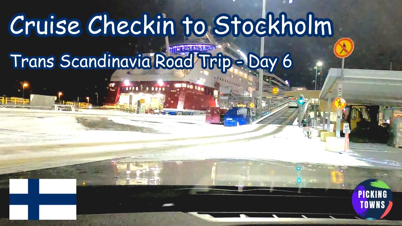 Ep. 46 - Cruise Check-in with Car in Turku for Stockholm! | Trans Scandinavia Road Trip - Day 6