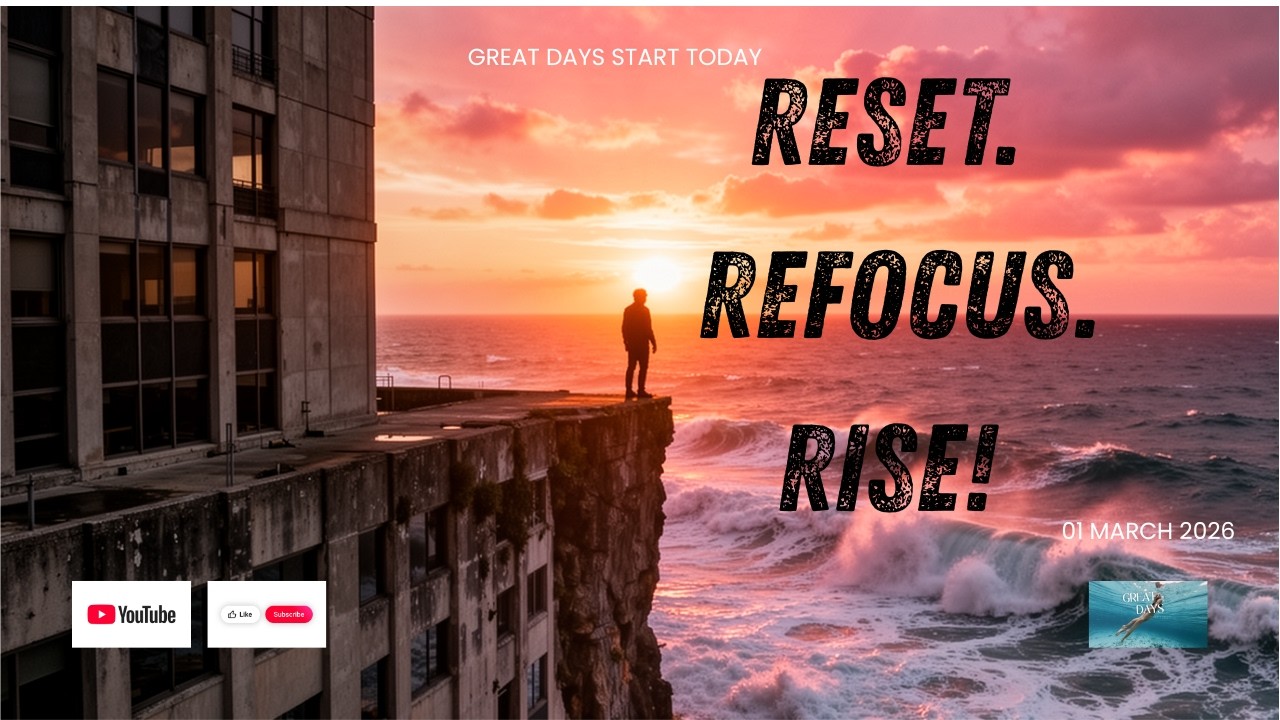 Reset, Refocus, Rise! ⚡🔥