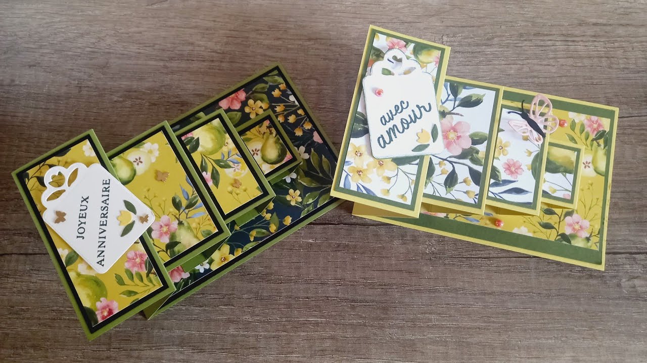 Comment faire une carte pop-up ou fun fold card 