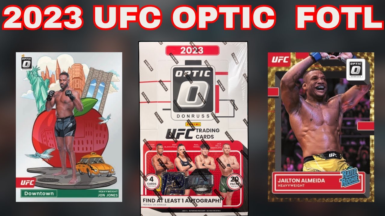 2023 UFC Optic First off the line. HUGE rookie HITS!