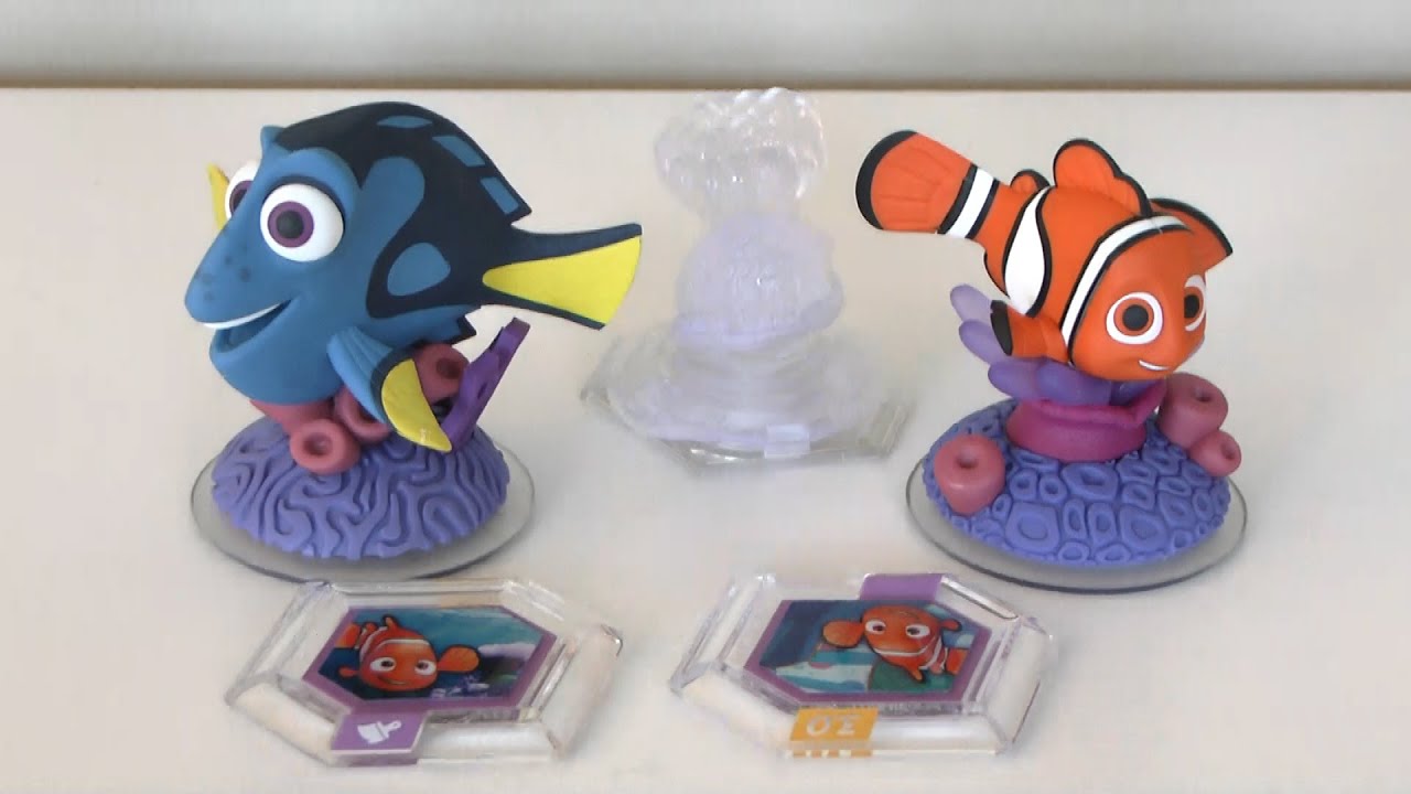 Disney Infinity Figures UNBOXING Dory and NEMO Playset