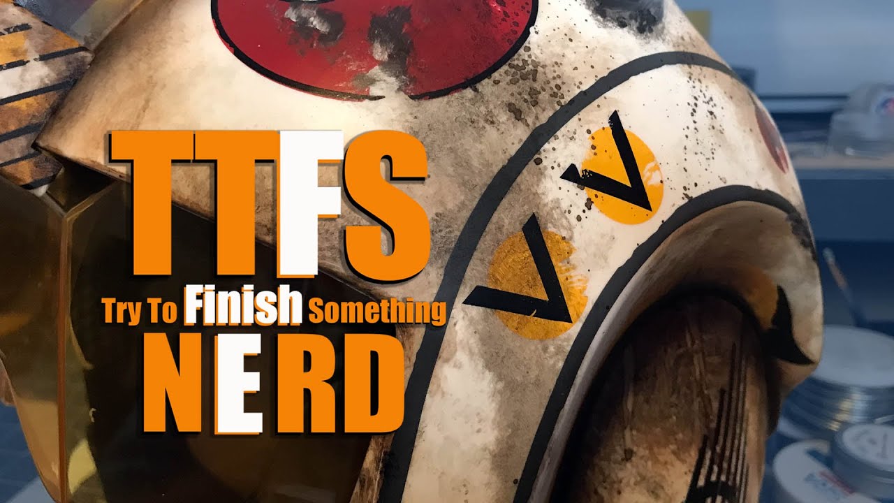 TTFS: Re-Weathering A Black Series Luke Skywalker X-Wing Helmet