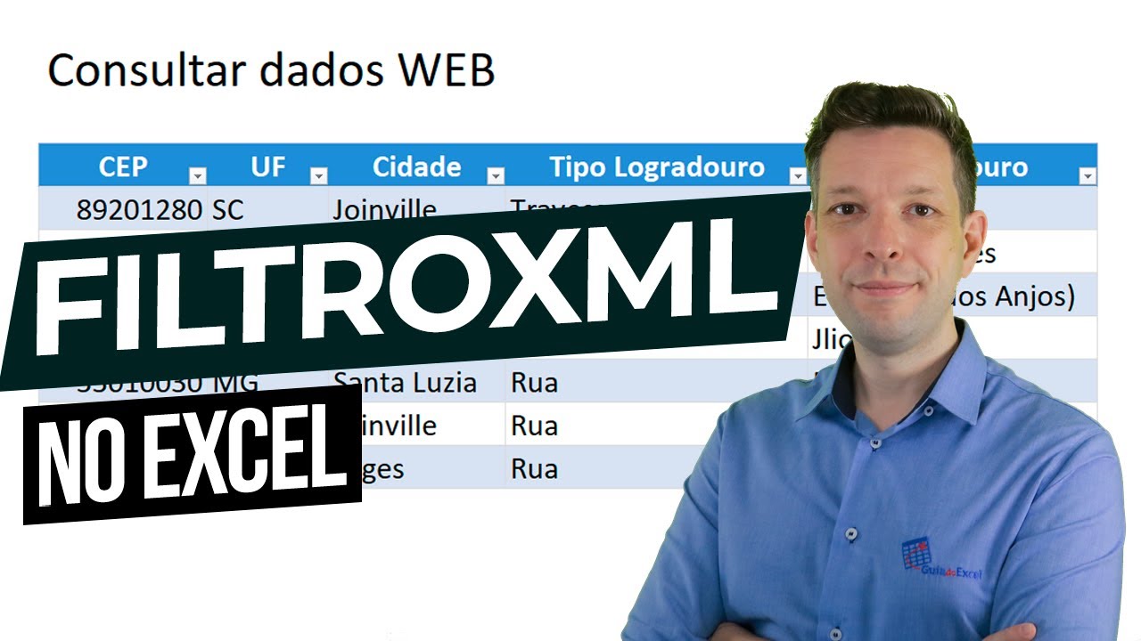 FiltroXML Excel - Como Usar
