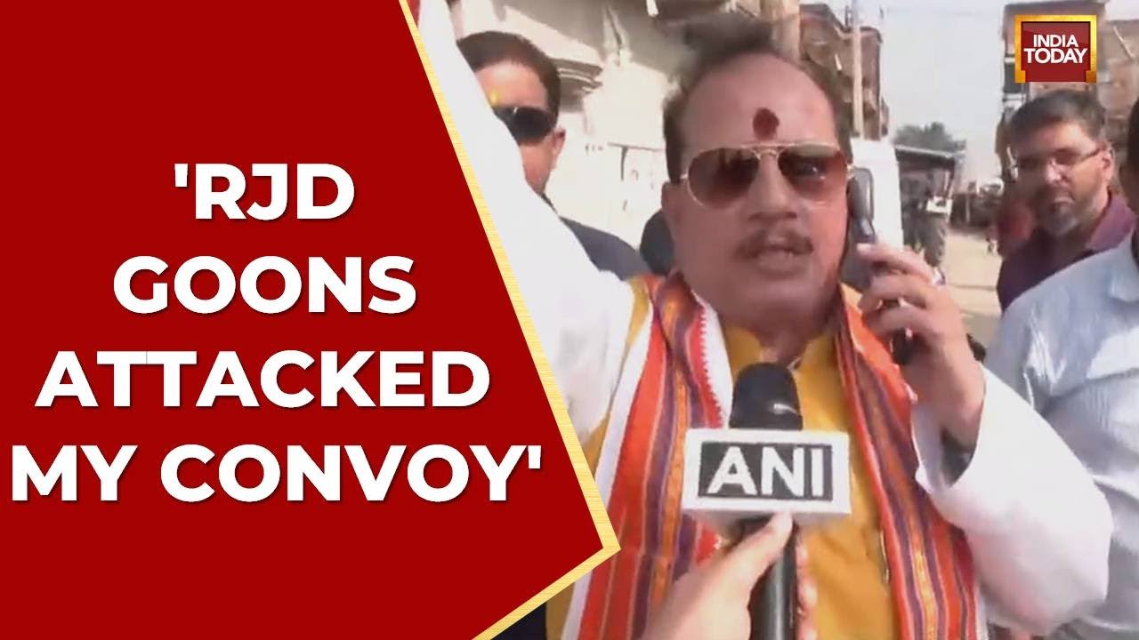 Exclusive: Bihar Dy CM's Convoy Attacked, Vijay Sinha Blames 'Jangal Raj Goons'