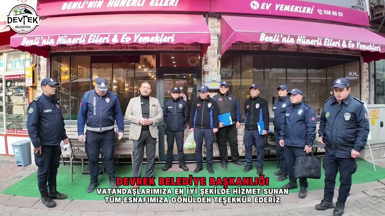 Devrek&rsquo;te Hijyenik İşletmelere &ldquo;Temiz İşletme&rdquo; Etiketi