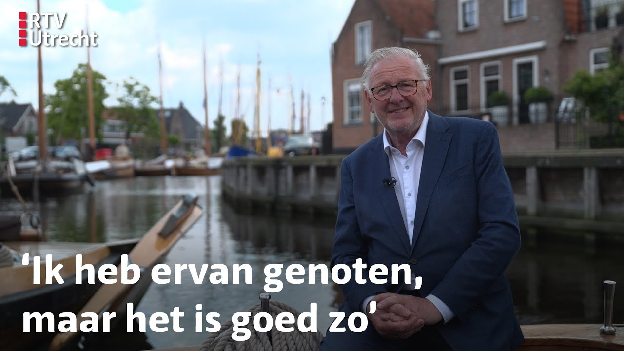 Laatste week voor burgemeester Bunschoten: Melis van de Groep na 18 jaar met pensioen | RTV Utrecht