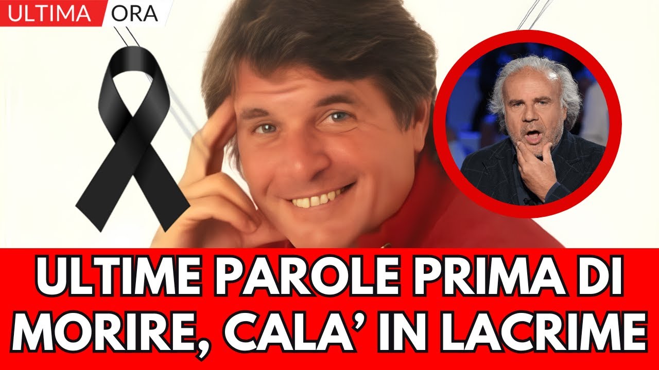 MAURO DI FRANCESCO: LE ULTIME PAROLE SHOCK PRIMA DI MORIRE...TUTTI IN LACRIME!