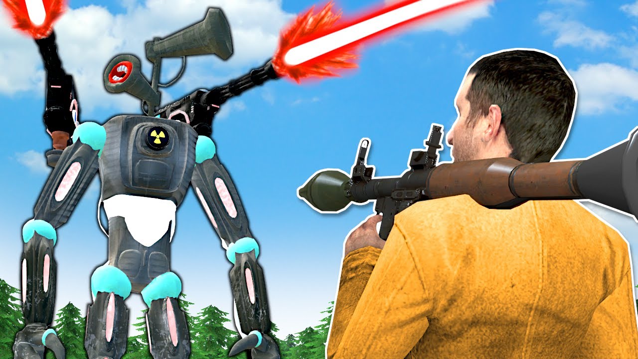 We Found MECHA SIREN HEAD! - Garry's Mod Gameplay