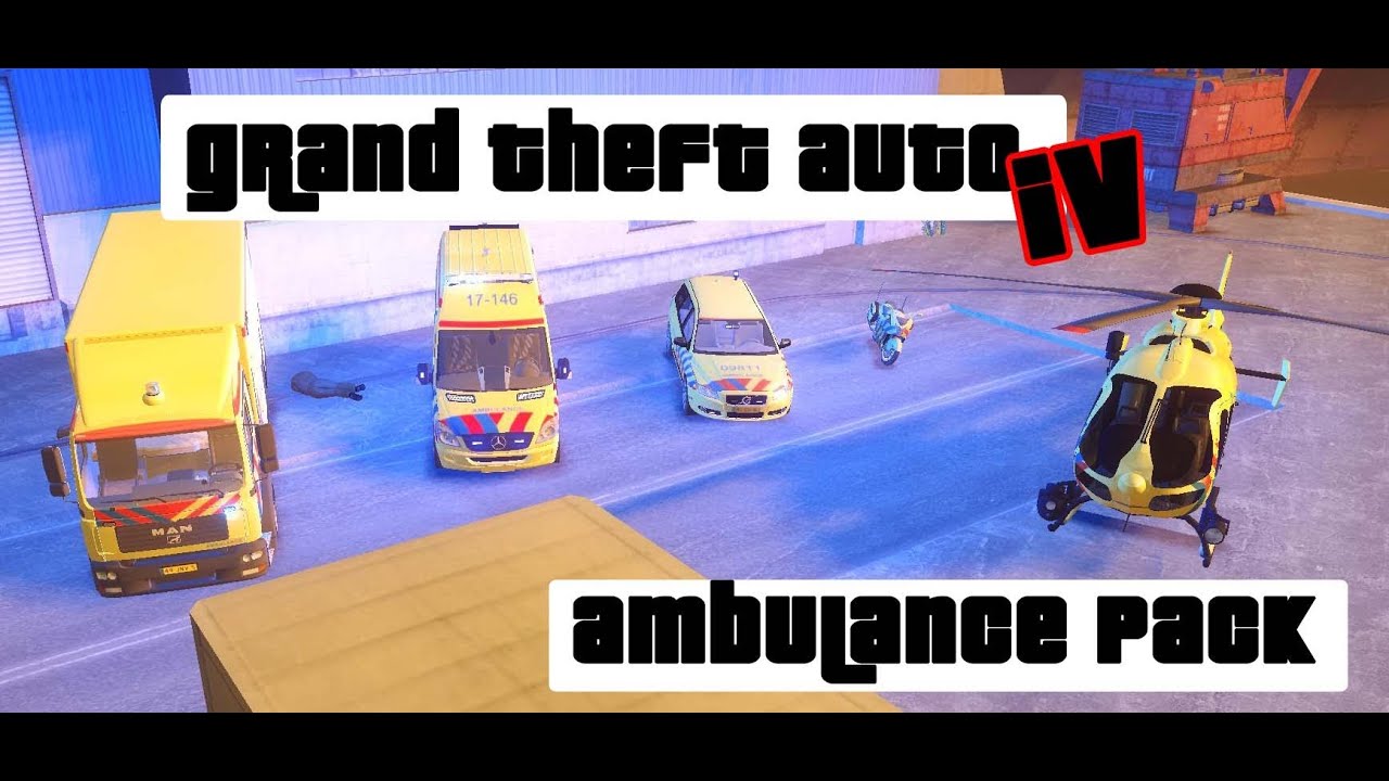 GTA 4 Ambulance package [NL]