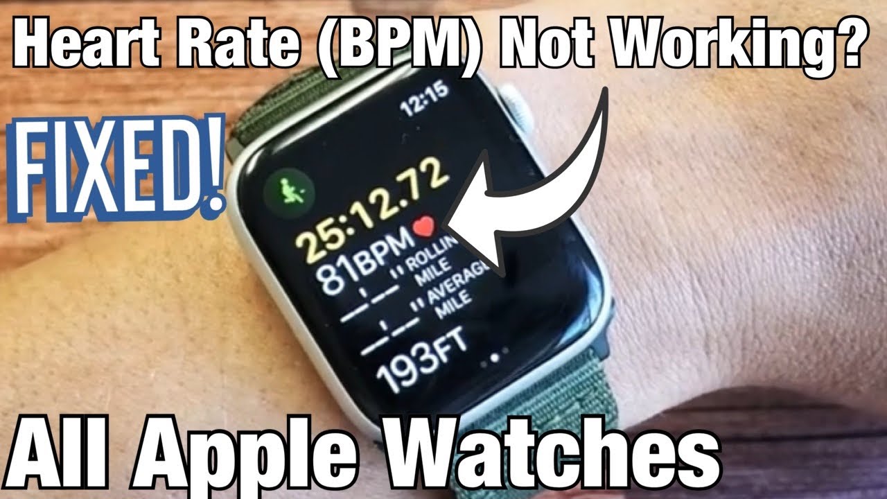 Все Apple Watch: как исправить неработающий пульсометр (BPM)? ИСПРАВЛЕНО!!!!