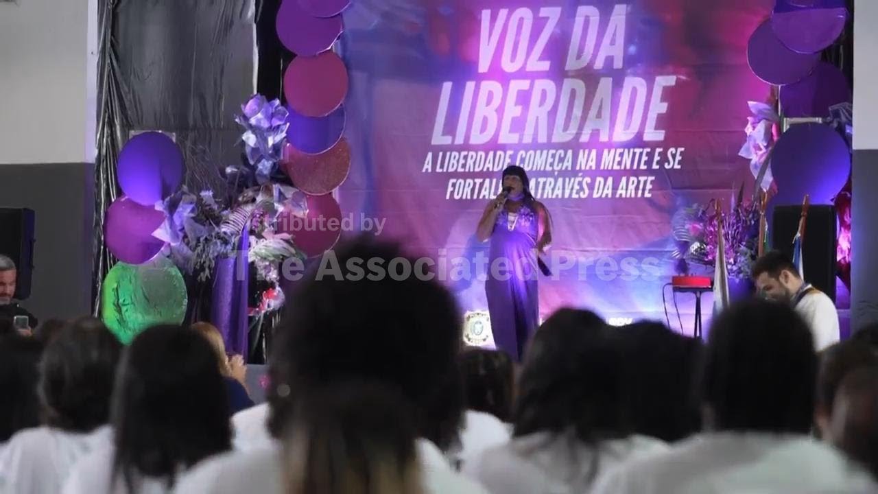 Singing contest in Rio prison provides creative outlet for women behind bars