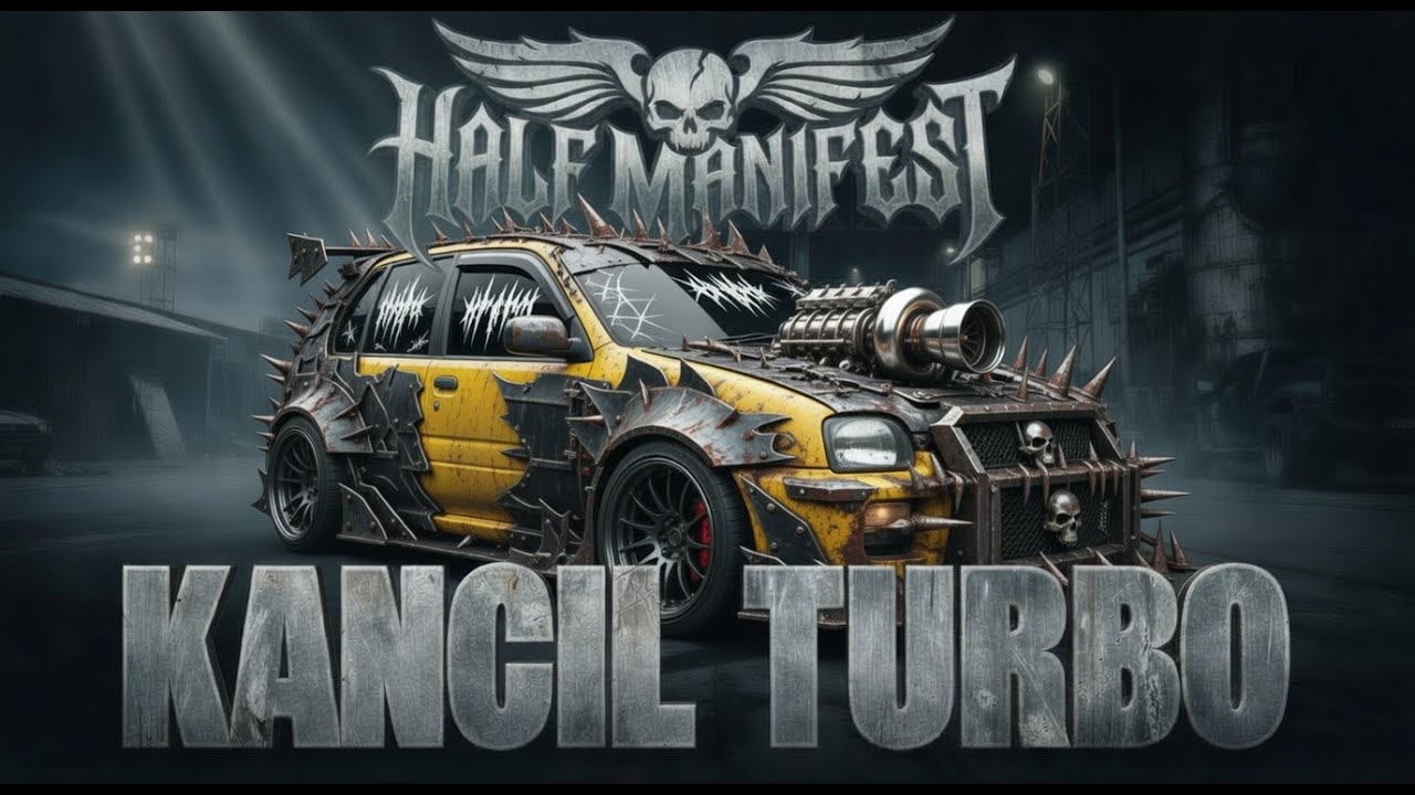 Half Manifest - Kancil Turbo (heavy metal) with lyrics. #heavymetalsongs