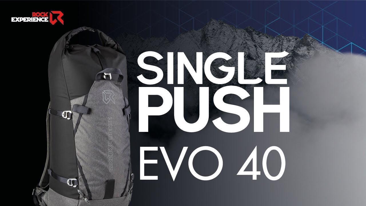 SINGLE PUSH EVO 40 Backpack | Rock Experience LAB
