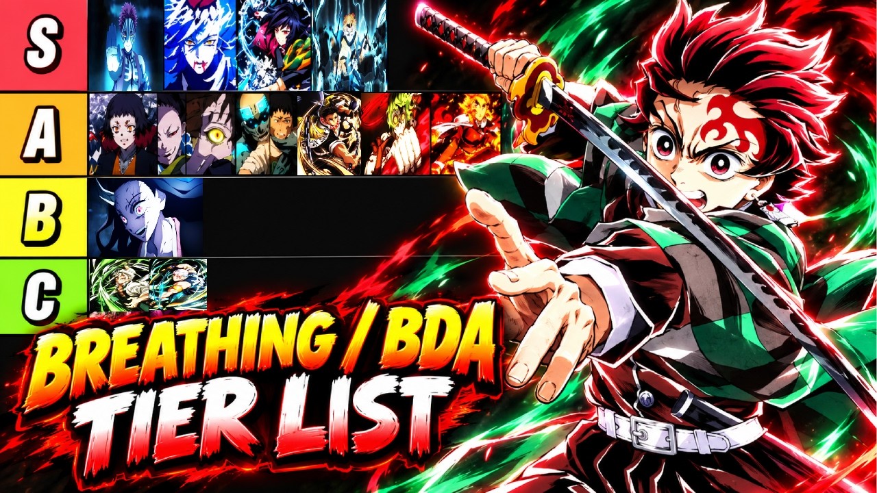 (ОБНОВЛЁННЫЙ) УЛЬТИМАТИВНЫЙ ТИР-ЛИСТ СТИЛЕЙ ДЫХАНИЯ/BDA! | SLAYERS 2