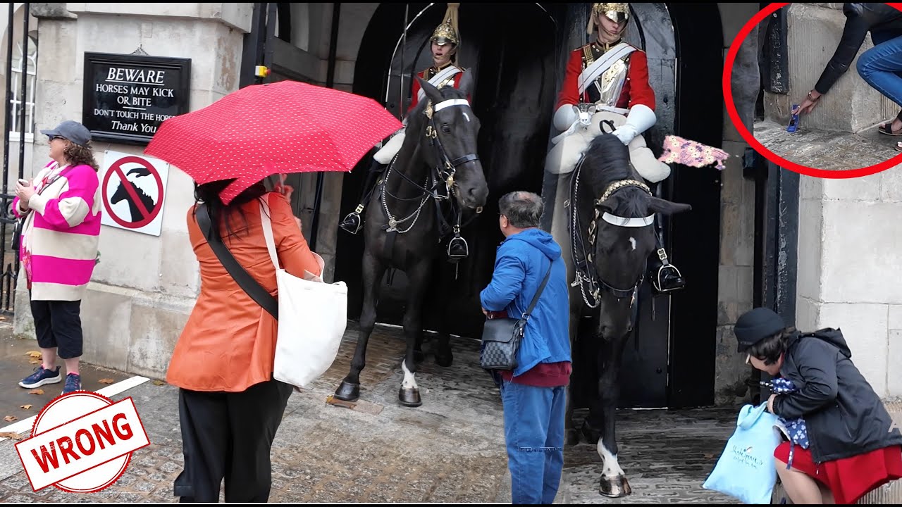 😳 ❌⛔️ YOU WON'T BELIEVE WHAT THESE TOURISTS DID!! Left Gift, GET Back, Behind the Line 3 TIMES.