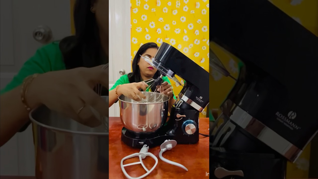 Rossmann 1600 Watts stand mixer unboxing #rossmann #rossmannstandmixer #rossmann1600wattsstandmixer