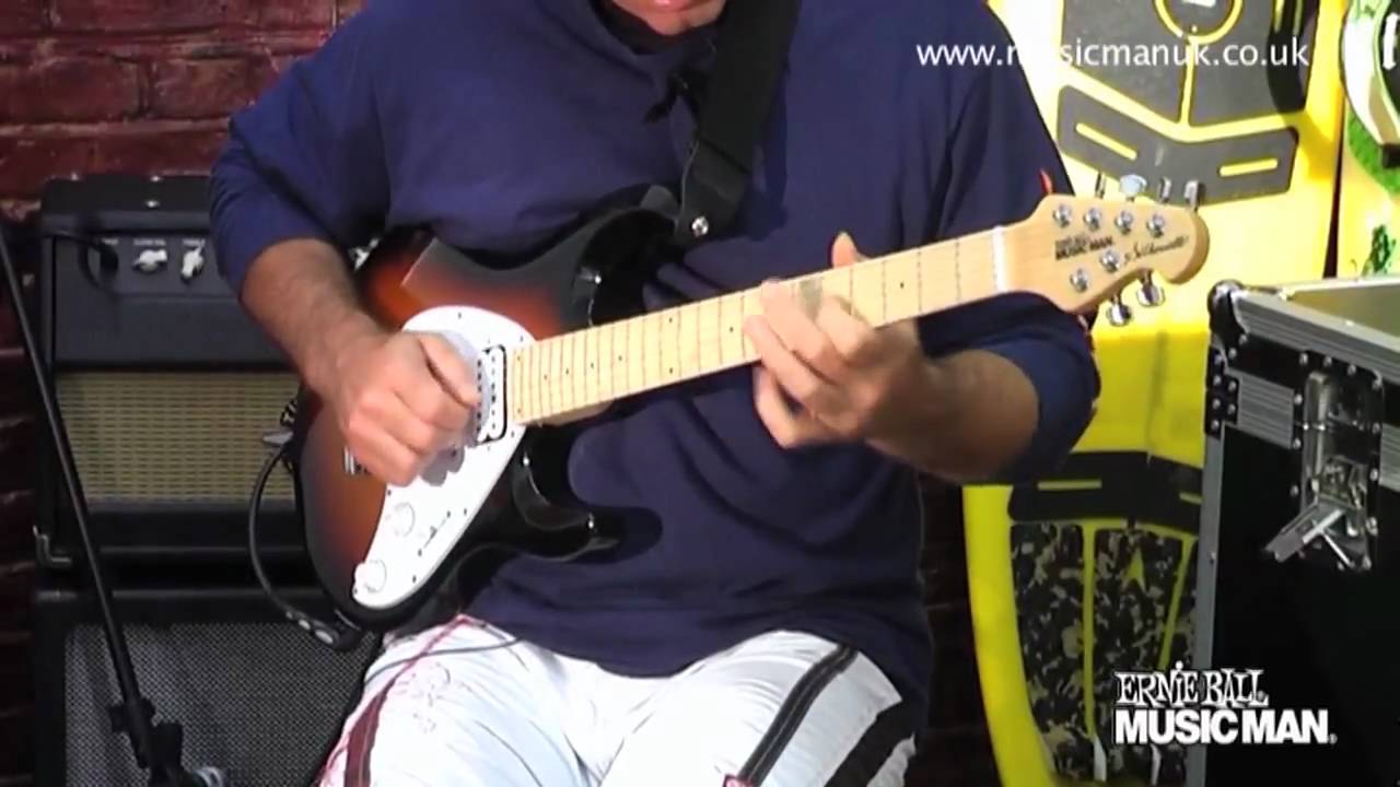 Ernie Ball Music Man - Silhouette Model - Demo by Brian Kellner