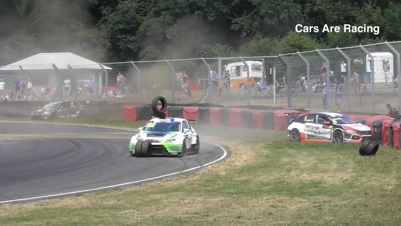 TCR UK Multiple Crash - Castle Combe - 15/7/18