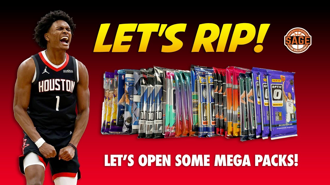 Let's Rip! Mega Pack Monday! 🔥 Opening Basketball Packs from Mega Boxes!