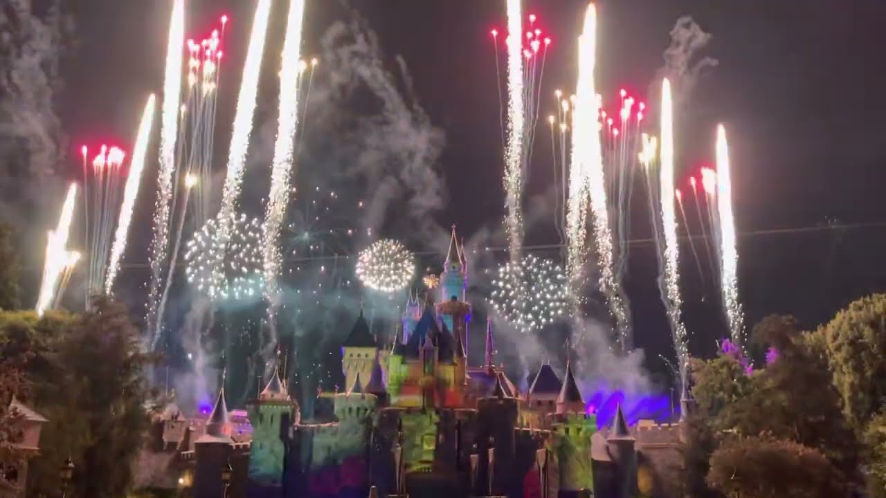 Disneyland Forever Fireworks | In front of the Castle | August 31 2022 |