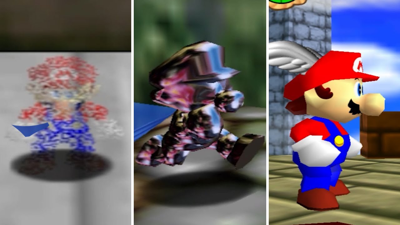 Super Mario 64 - All 3 Caps