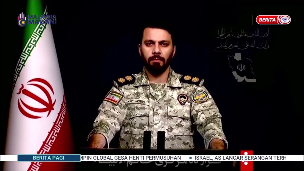 1 MAC 2026 - BERITA PAGI - IRGC DAKWA SERANG 14 PANGKALAN, RATUSAN TENTERA A.S TERKORBAN
