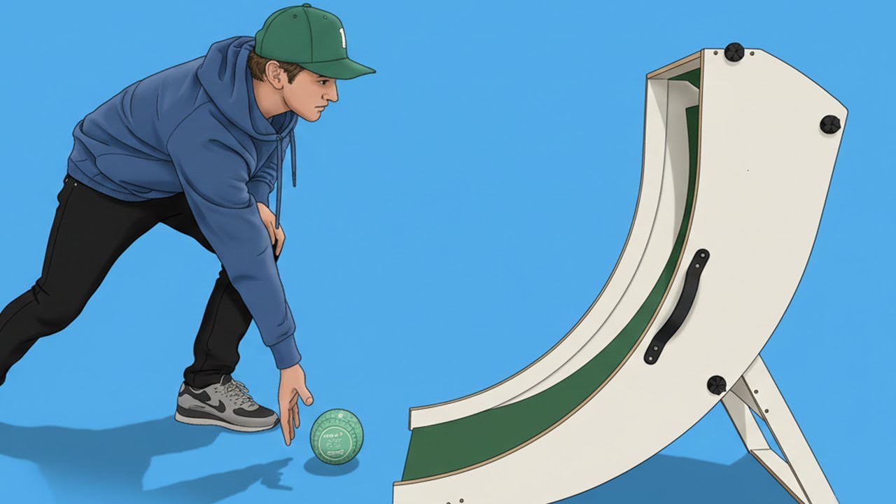 Secretly Train At Home (Lawn Bowls)