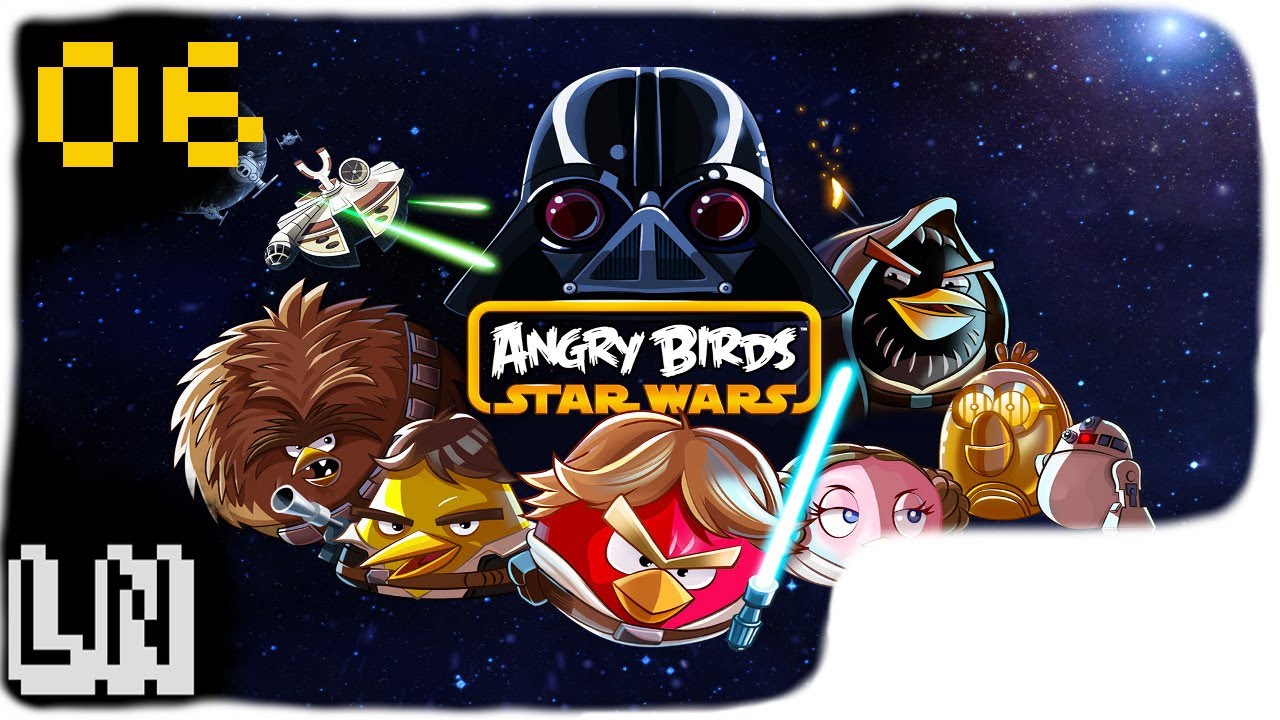 Let's Play Angry Birds Star Wars 06 - The target area is only 2 meters wide.