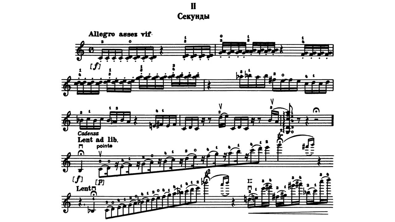 10 Preludes for Solo Violin Op.35 By Eugène Ysaÿe (with Score)