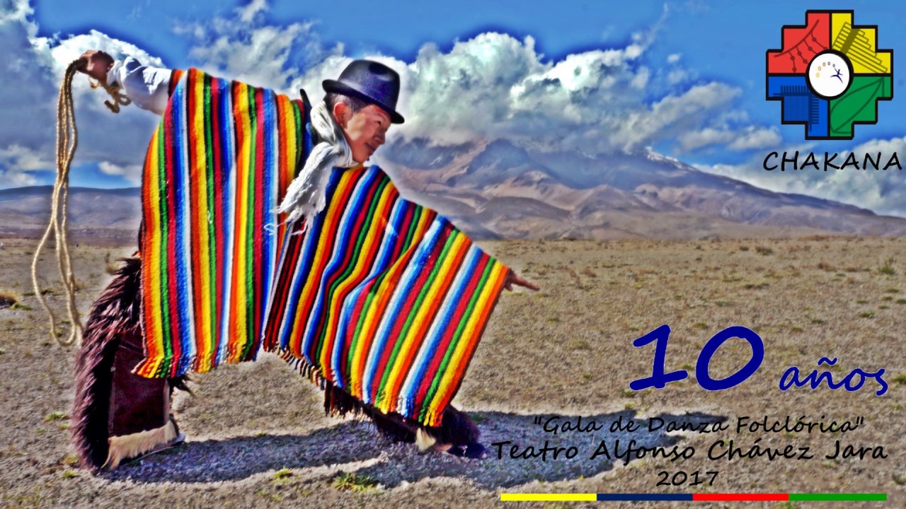 CHAKANA ECUADOR Toros de Pueblo   Gala de Danza Folclórica   Teatro Alfonso Chávez Jara